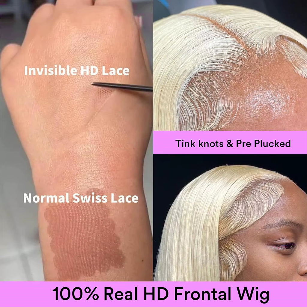 613 Blonde Body Wave Lace Wig – 13x4, 13x6 & 360 HD Lace Frontal | Ready & Go Glueless Vietnamese Raw Human Hair Wig for Natural Look & Easy Install