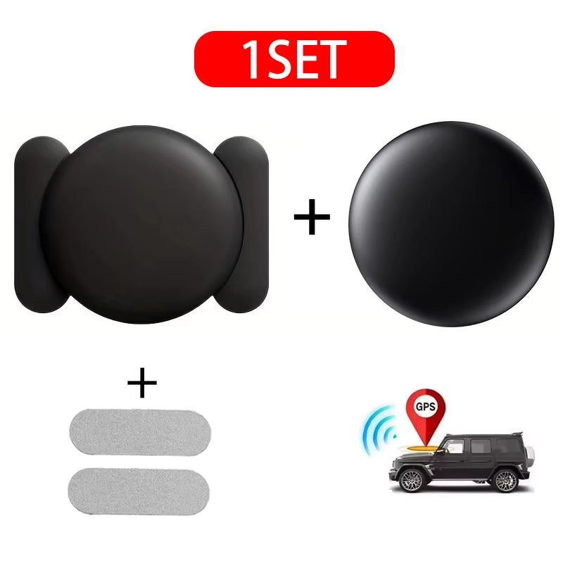 Magnetic Smart Tag Locator for Apple AirTag – Mini GPS Tracker with Strong Magnet for Car, Motorcycle & Valuables | Anti-Lost Bluetooth Device Compatible with Find My App