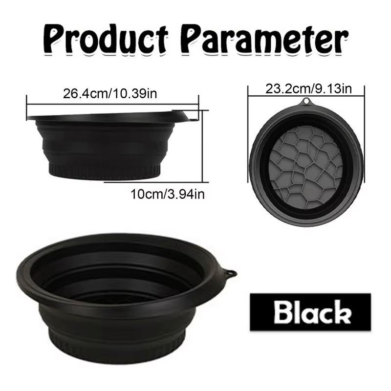 Portable Face Ice Bath Bowl for Facials – Folding Cold Plunge Basin for Pore Tightening, Puffiness Reduction & Glowing Skin | Reusable Facial Ice Bowl for Home & Travel Skincare