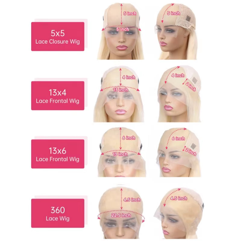 613 Blonde Body Wave Lace Wig – 13x4, 13x6 & 360 HD Lace Frontal | Ready & Go Glueless Vietnamese Raw Human Hair Wig for Natural Look & Easy Install