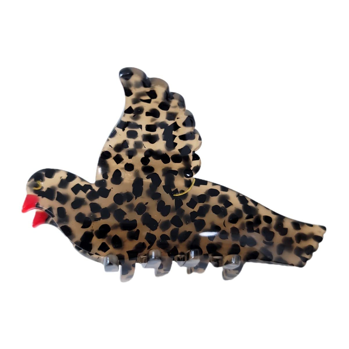 Duck Claw Hair Clips for Women, Big Cellulose Acetate Hair Clips, Non-Slip Hair Claws, Stylish Retro Color Stitching, Perfect Hair Accessories Gift