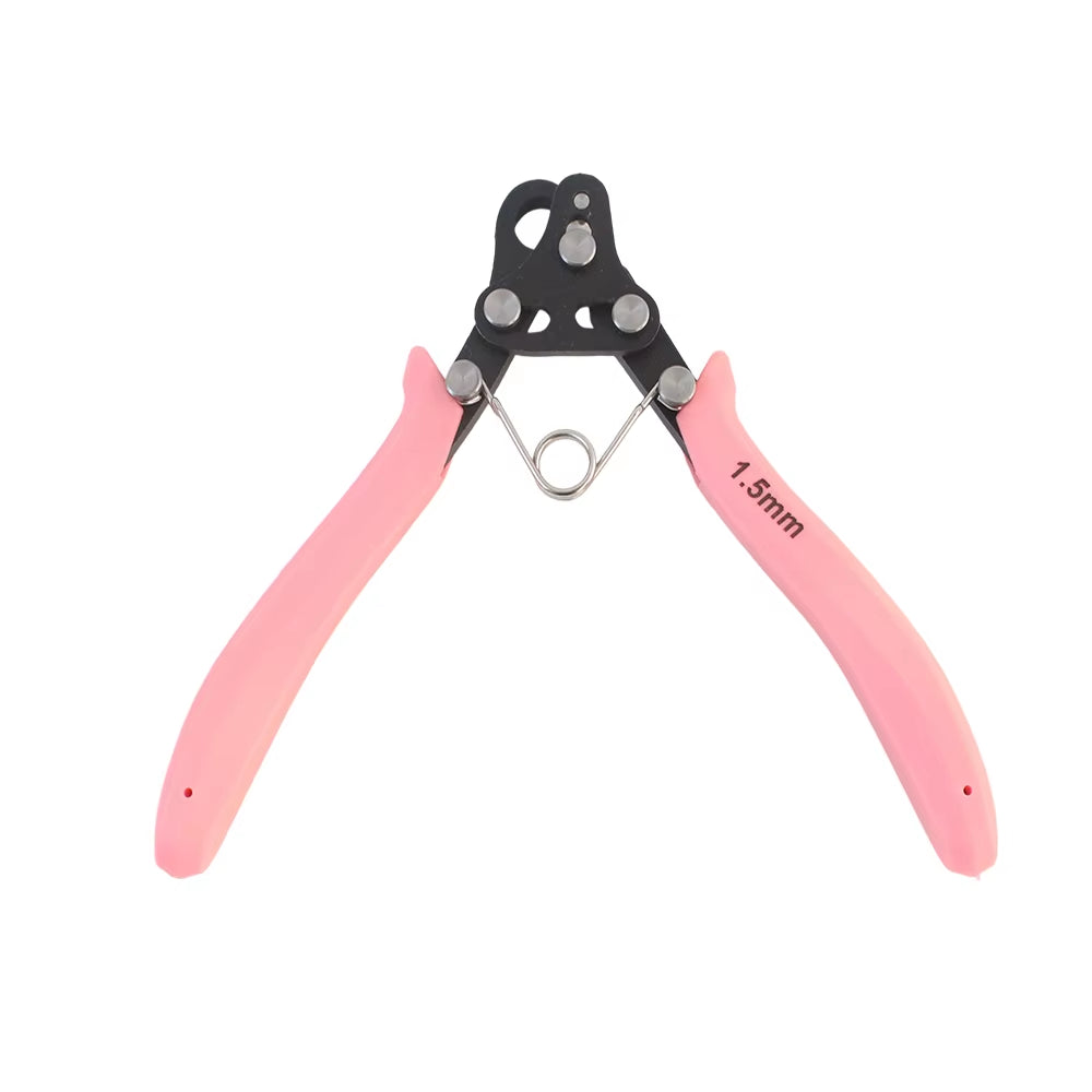 Professional Wire Rolling Plier for Jewelry Making – 1.5/2.25/3mm Multi-Size Round Nose Tool for Wire Wrapping, Ring Bending & C-Ring Craft Design