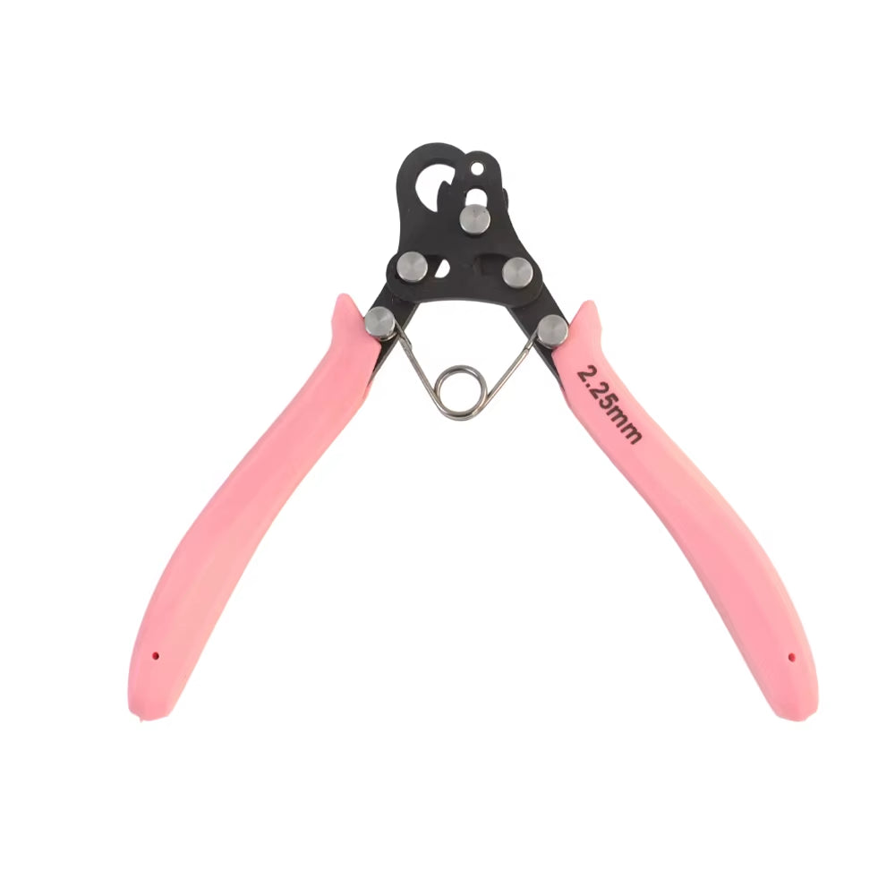 Professional Wire Rolling Plier for Jewelry Making – 1.5/2.25/3mm Multi-Size Round Nose Tool for Wire Wrapping, Ring Bending & C-Ring Craft Design