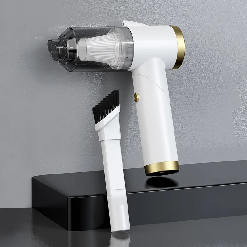 Mini Cordless Handheld Vacuum Cleaner – 9000Pa Powerful Suction, Portable Rechargeable Dust Collector for Home, Car & Office Cleaning