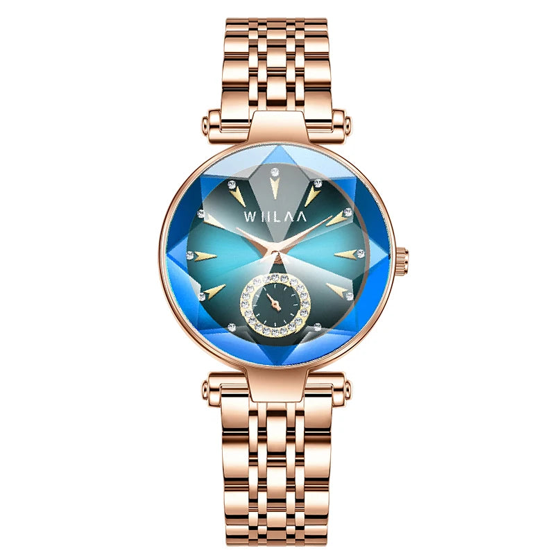 2025 Luxury Women’s Green Quartz Watch – Elegant Stainless Steel Band, Waterproof, Fashion Wristwatch for Ladies | Relogio Feminino