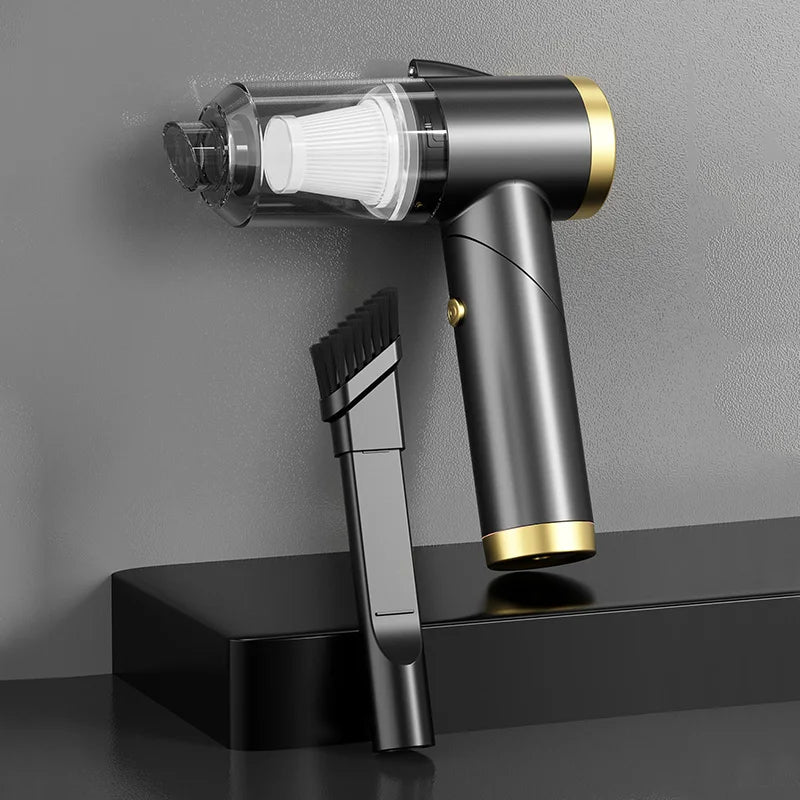 Mini Cordless Handheld Vacuum Cleaner – 9000Pa Powerful Suction, Portable Rechargeable Dust Collector for Home, Car & Office Cleaning