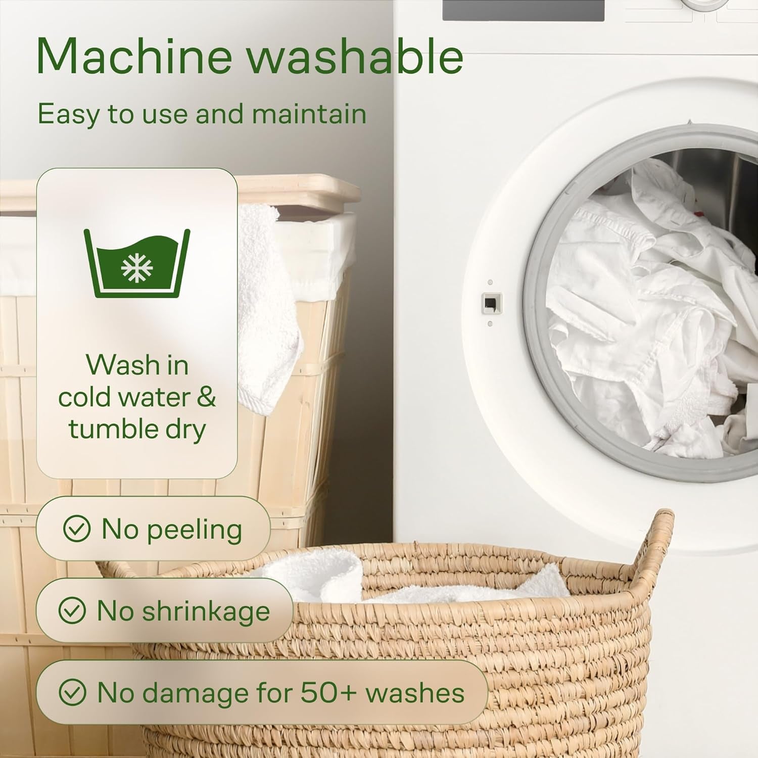 Queen Mattress Topper - Cooling Bamboo Pillow Top Mattress Pad for Back Pain Relief, Ultra Soft Breathable Bed Topper for Hot Sleepers, Fits 8-20" Deep Pocket