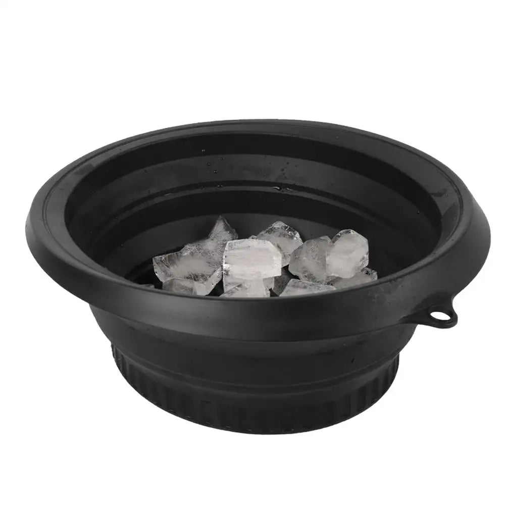 Portable Face Ice Bath Bowl for Facials – Folding Cold Plunge Basin for Pore Tightening, Puffiness Reduction & Glowing Skin | Reusable Facial Ice Bowl for Home & Travel Skincare