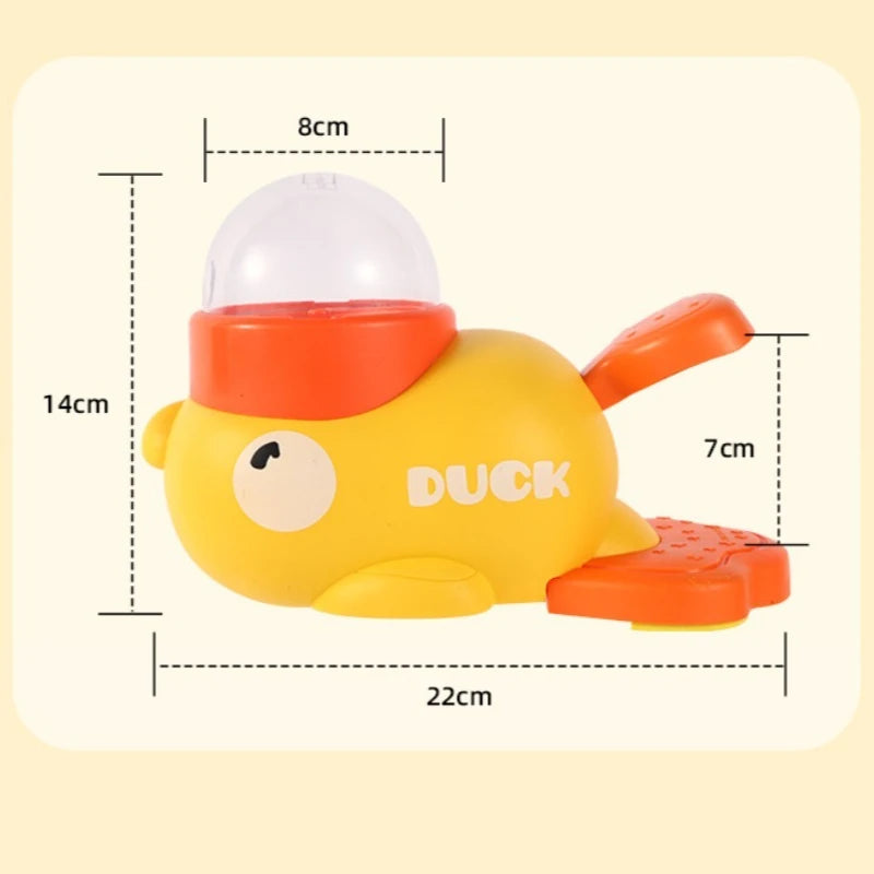 Cartoon Duck Dog Food Dispenser Toy – Interactive Pet Snack Puzzle Feeder for Dogs & Cats | Anti-Slip, Slow Feeding, Fun Treat Training Game